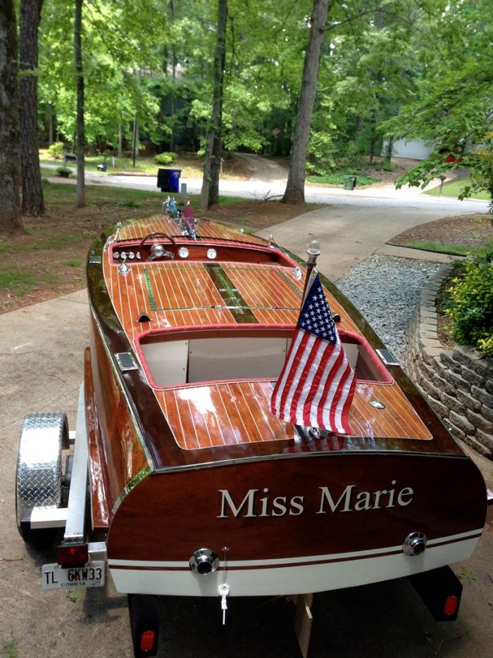 classic mahogany runabout