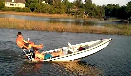 Boat Wheelie