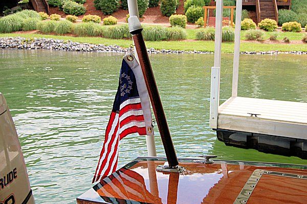 DIY Stern Light and Flag Pole in PVC - Glen-L Marine