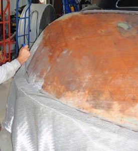 Fiberglassing my boat cropped