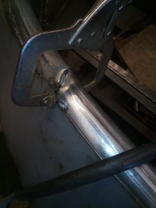 Goliath rail welding